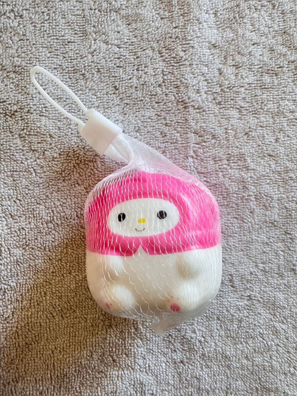 My Melody Sanrio hand size foam squishy toy stress relief